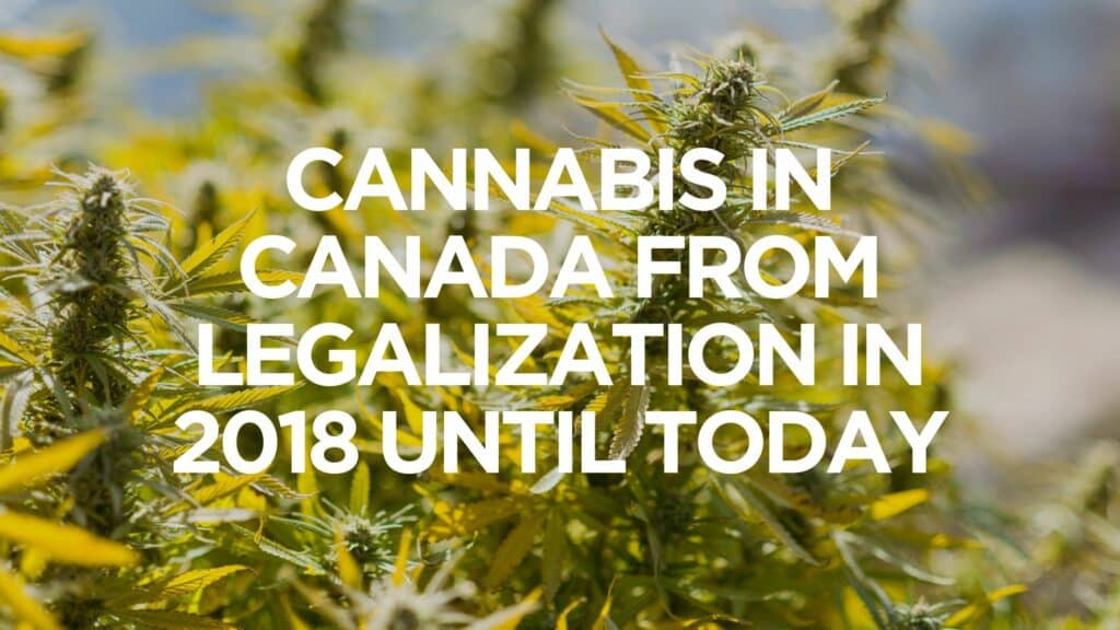 De D F Fbad C Cannabis In Canada From Legalization In Until Today Scaled