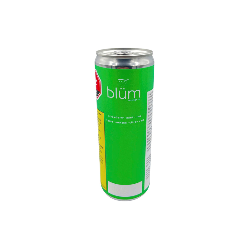 Blum Beverage Co.: STRAWBERRY MINT LIME BEVERAGE 1 Blum Beverage Co. STRAWBERRY MINT LIME BEVERAGE