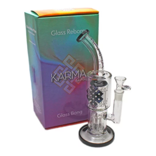 Karma Glass Bong ” Double Tree Bend