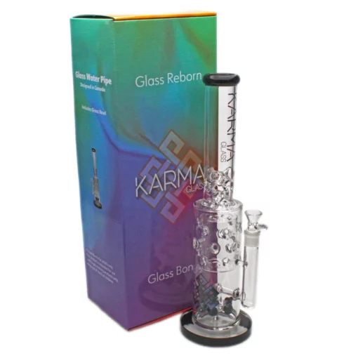 Karma Glass Bong Swiss Cluster