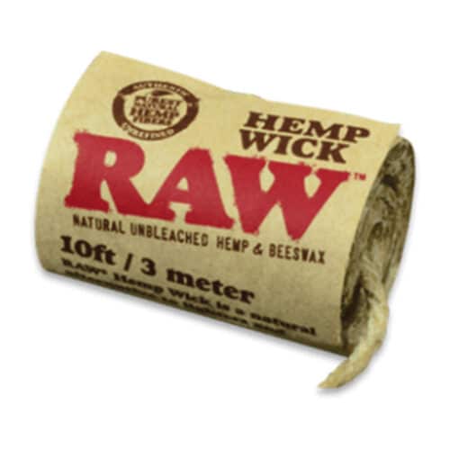 Raw HEMP WICK ft (Maq)