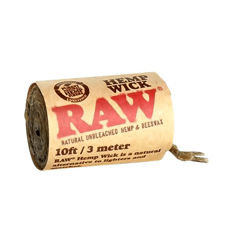 Raw : HEMP WICK 10ft (Maq) 3 Raw HEMP WICK ft (Maq) a