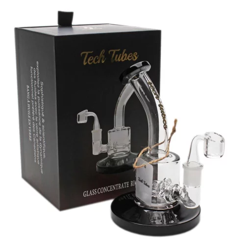 Tech Tubes Glass Concentrate Rig Can Bent Neck Circ