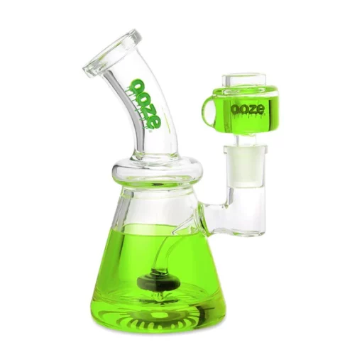 Ooze Glass Glyco Water Pipe (Green)