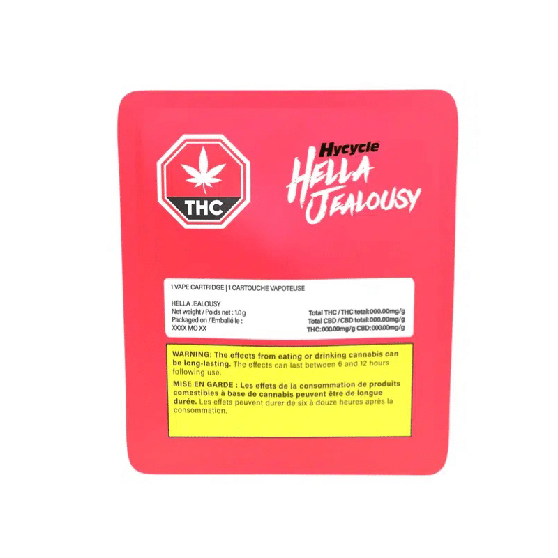 Hycycle : HELLA JEALOUSY CARTRIDGE 3 Hycycle HELLA JEALOUSY CARTRIDGE nd