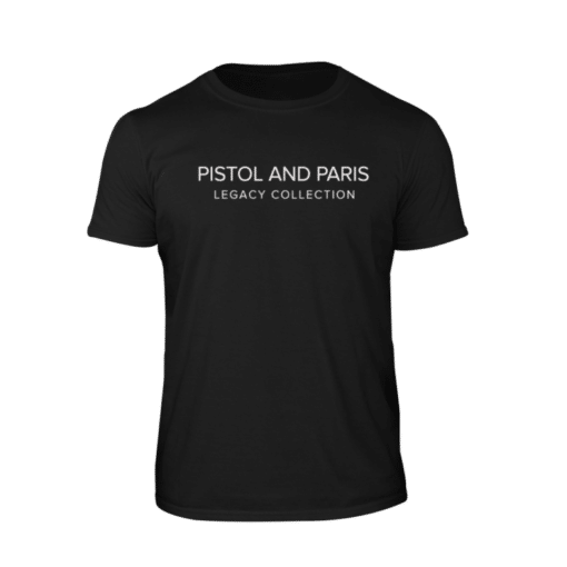 Pistol And Pairs: T-Shirt Legacy Collection - Black