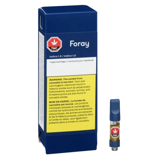 Foray : Indica Vape Cartridge