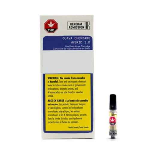 General Admission : Guava Chemdawg Live Resin Cartridge
