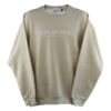 Pistol And Paris: Private Collection Crew Sweatshirt (Sand With White Lettering)
