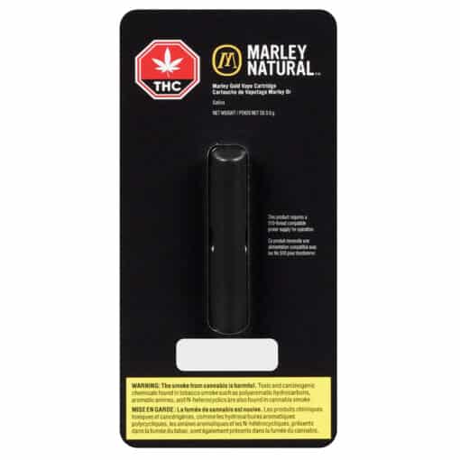 Marley Natural : Marley Natural Gold Vape Cartridge