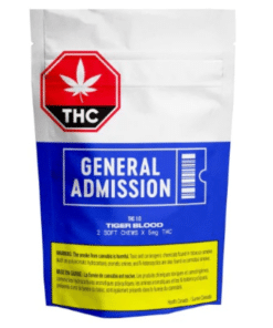 General Admission : TIGER BLOOD THC GUMMY (1:0)
