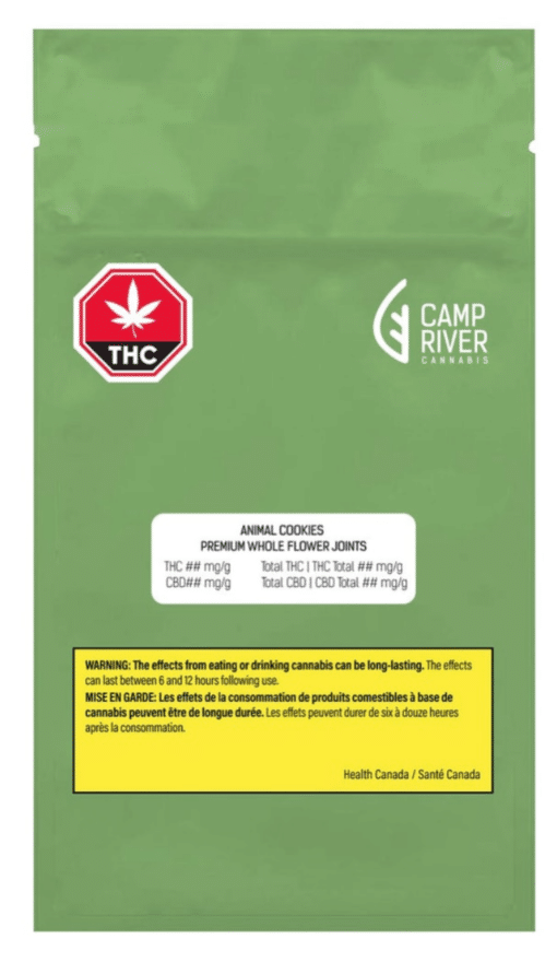 Camp River Cannabis : Animal Cookies