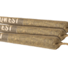 Qwest : Sour Tangie Diamond Infused Pre-Rolls