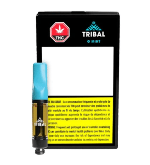 Tribal : Gelato Mint Live Resin Vape Cartridge