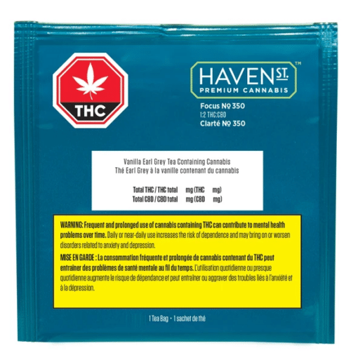 Haven St. Premium Cannabis : No. 350 Focus Tea