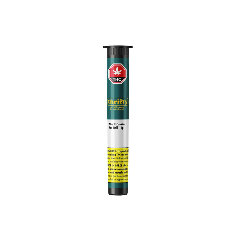 Thrifty Stixx : MAC N COOKIES HYBRID PRE-ROLL 3 Thrifty Stixx MAC N COOKIES HYBRID PRE-ROLL B