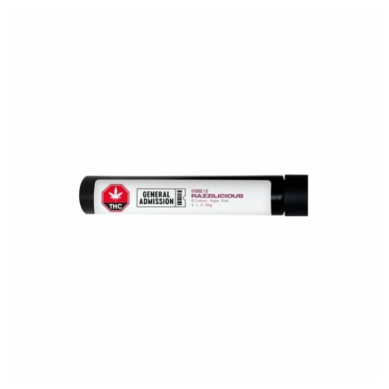 General Admission : RAZZILICIOUS BLINKER VAPE POD 3 General Admission RAZZILICIOUS BLINKER VAPE POD B