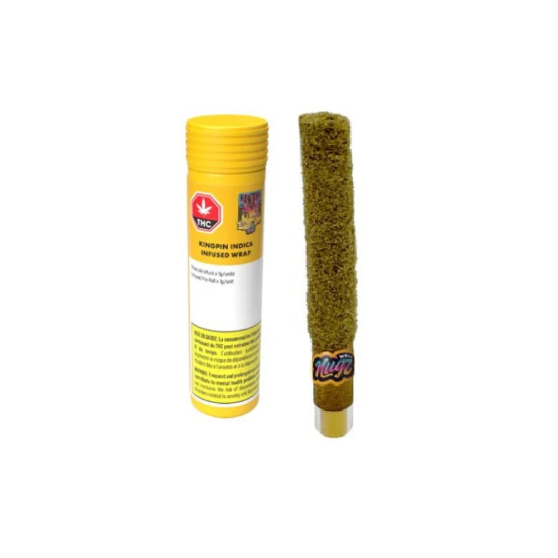 Nugz : KINGPIN INDICA INFUSED WRAP (ROTATIONAL) 3 Nugz KINGPIN INDICA INFUSED WRAP (ROTATIONAL) A