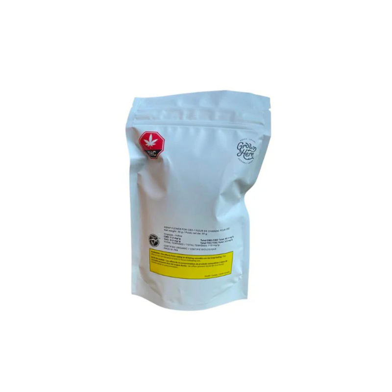 Grown Here Farms : CERTIFIED ORGANIC CBD FLOWER (UMPQUA) 3 Grown Here Farms CERTIFIED ORGANIC CBD FLOWER UMPQUA B