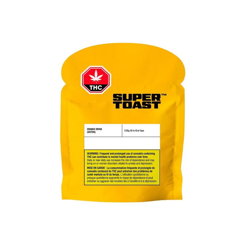 Super Toast : ORANGE DRINK ALL-IN-ONE VAPE 3 Super Toast ORANGE DRINK ALL-IN-ONE VAPE B