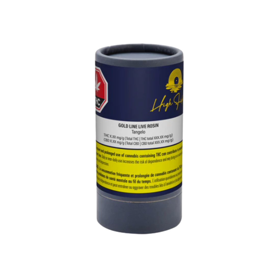 High Fidelity : GOLD LINE LIVE ROSIN (TANGELO) LTO 3 High Fidelity : GOLD LINE LIVE ROSIN (TANGELO) LTO - Image 3