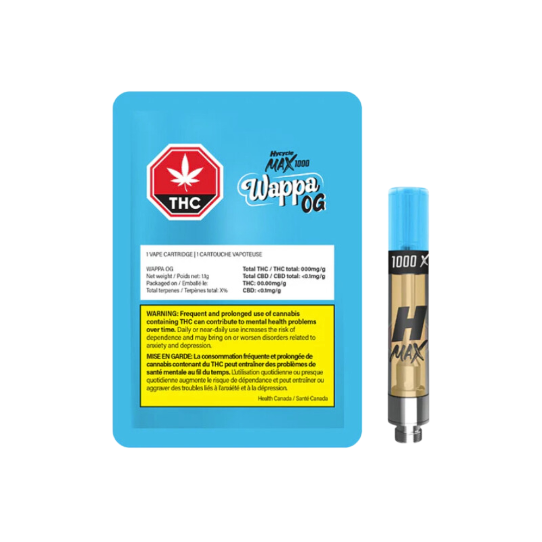 Hycycle : WAPPA OG 1000 CARTRIDGE 3 Hycycle : WAPPA OG 1000 CARTRIDGE - Image 3