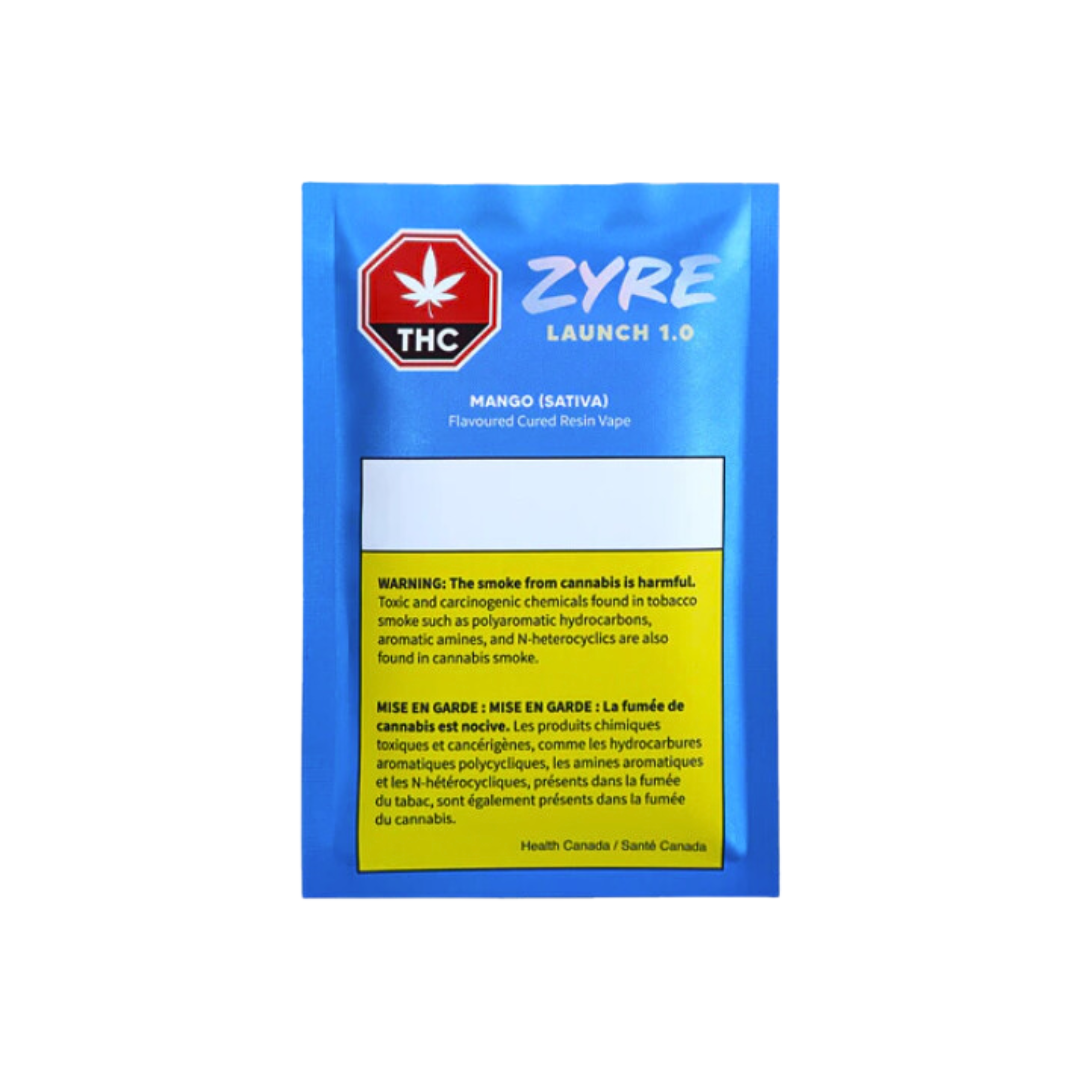 Zyre : LAUNCH 1.0 - MANGO CURED RESIN BLEND CART (JACK HERER) 2 Zyre : LAUNCH 1.0 - MANGO CURED RESIN BLEND CART (JACK HERER) - Image 2