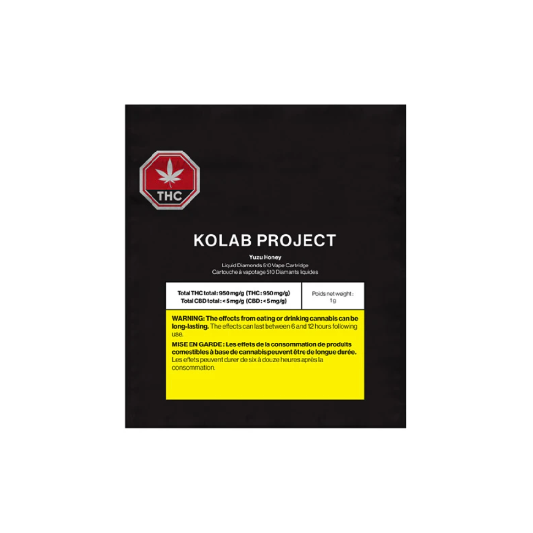 Kolab Project : YUZU HONEY DIAMONDS 510 CARTRIDGE 2 Kolab Project : YUZU HONEY DIAMONDS 510 CARTRIDGE - Image 2