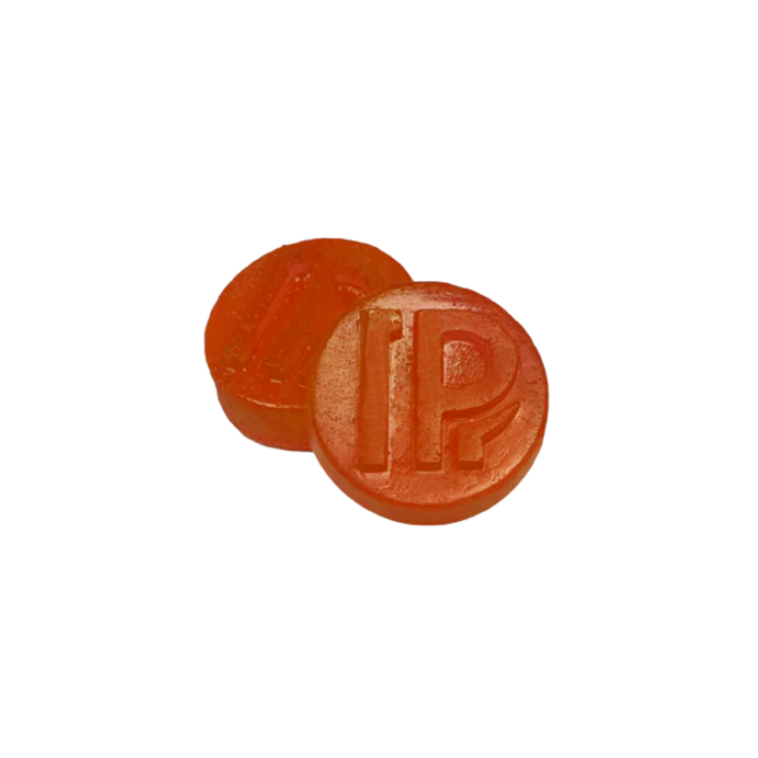 Pistol and Paris : ORANGE TINGZ HASH ROSIN CHEWS (SUGAR FREE) 2 Pistol and Paris : ORANGE TINGZ HASH ROSIN CHEWS (SUGAR FREE) - Image 2