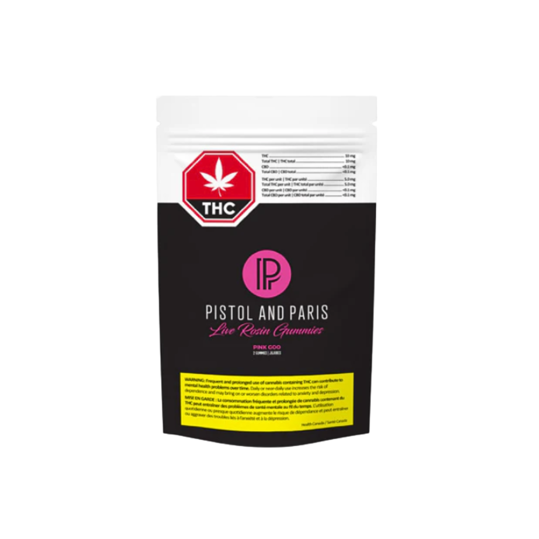 Pistol and Paris : PINK GOO HASH ROSIN CHEWS (SUGAR FREE) 2 Pistol and Paris : PINK GOO HASH ROSIN CHEWS (SUGAR FREE) - Image 2