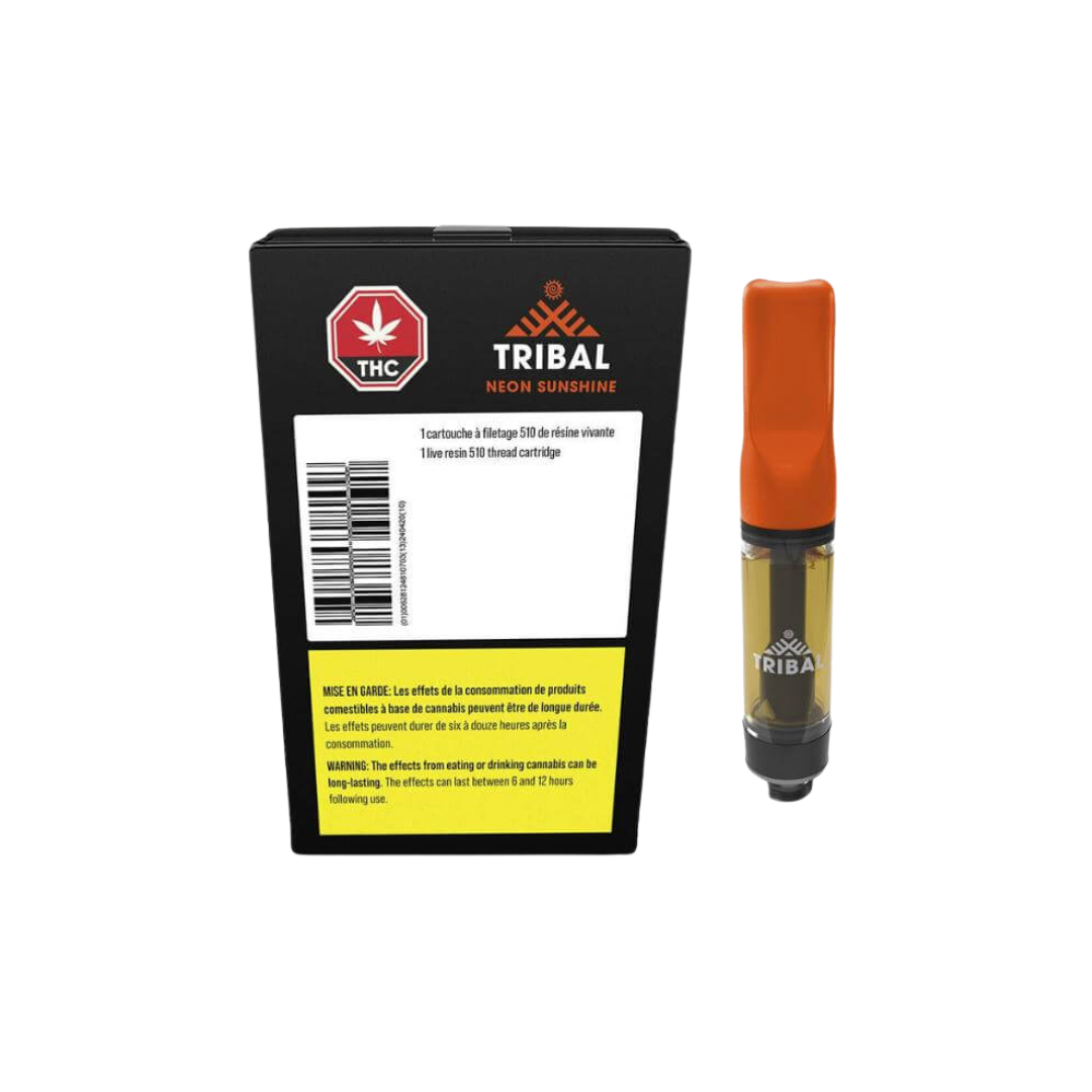 Tribal : NEON SUNSHINE LIVE RESIN CARTRIDGE 1 Tribal : NEON SUNSHINE LIVE RESIN CARTRIDGE