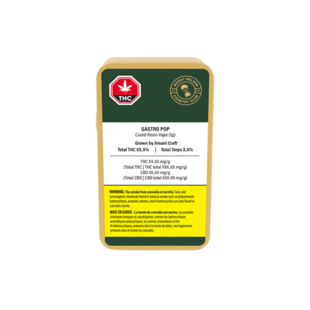 Woody Nelson : COUNTRY CLUB VAPE (GASTRO POP) LTO 2 Woody Nelson : COUNTRY CLUB VAPE (GASTRO POP) LTO - Image 2
