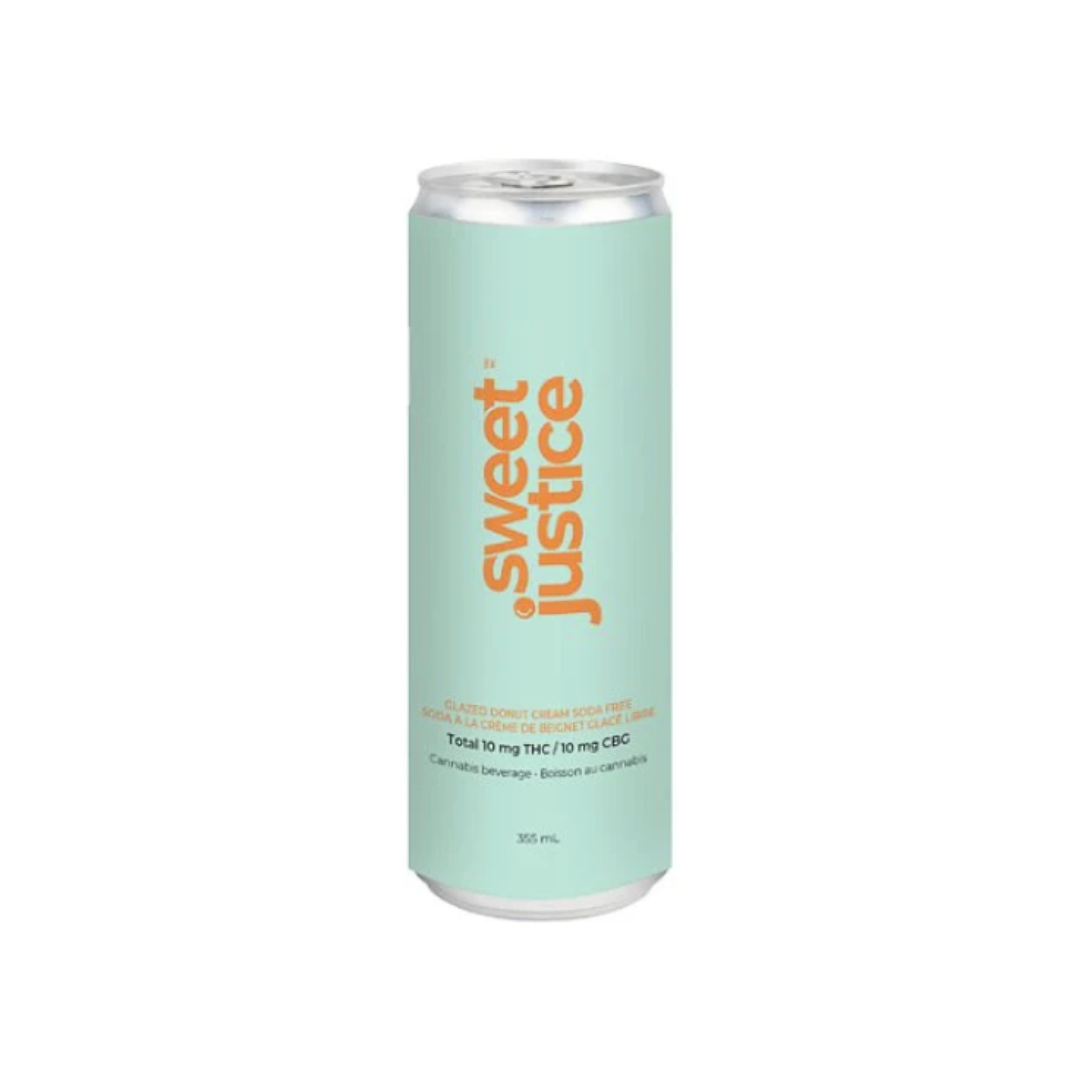 Sweet Justice : GLAZED DONUT CREAM SODA FREE THC:CBG 1 Sweet Justice : GLAZED DONUT CREAM SODA FREE THC:CBG