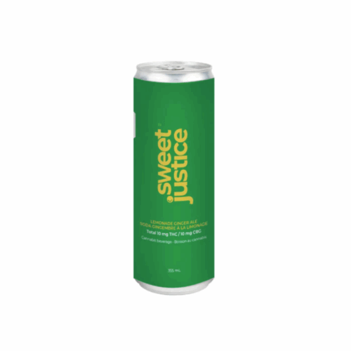 Sweet Justice : LEMONADE GINGER ALE THC:CBG