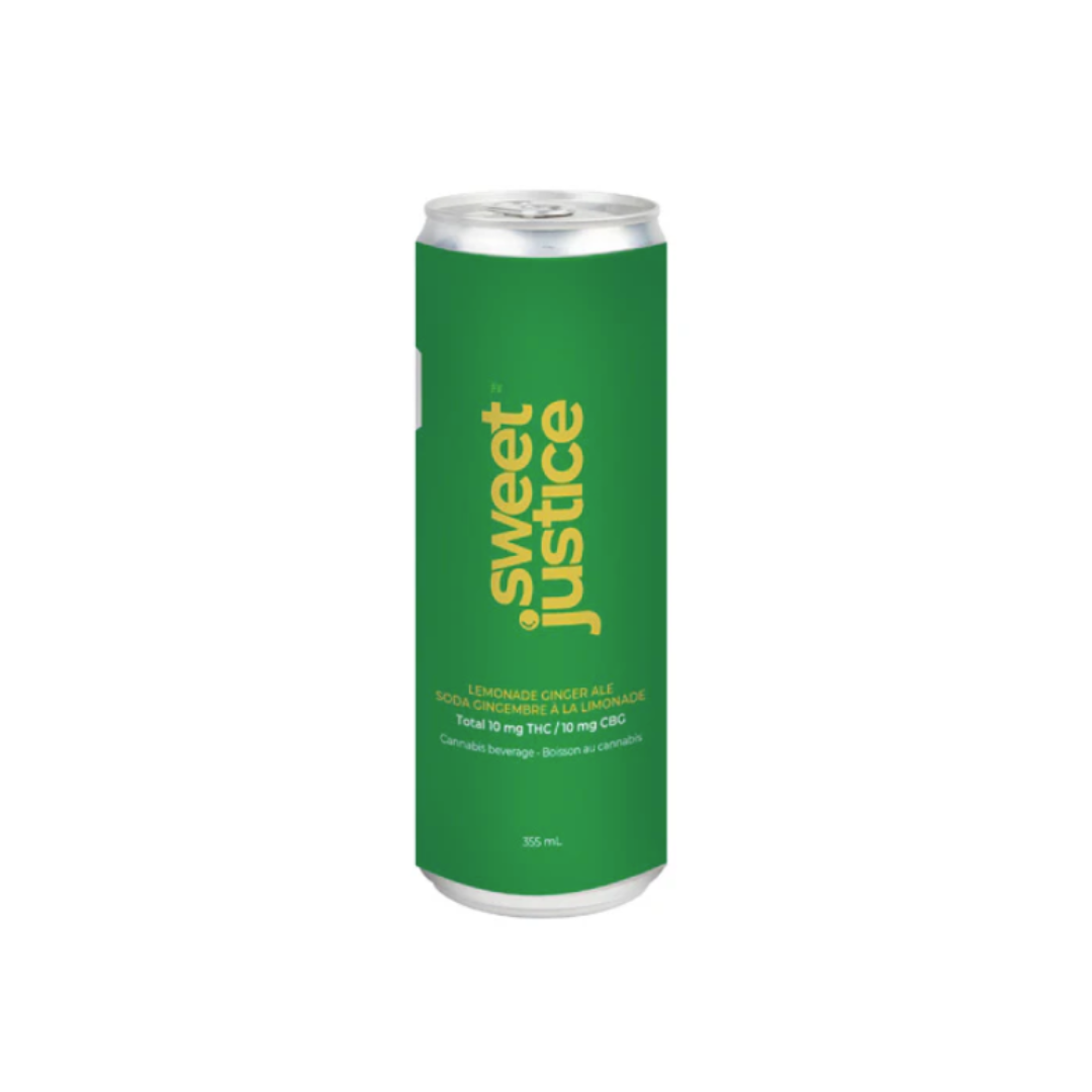 Sweet Justice : LEMONADE GINGER ALE THC:CBG 1 Sweet Justice : LEMONADE GINGER ALE THC:CBG