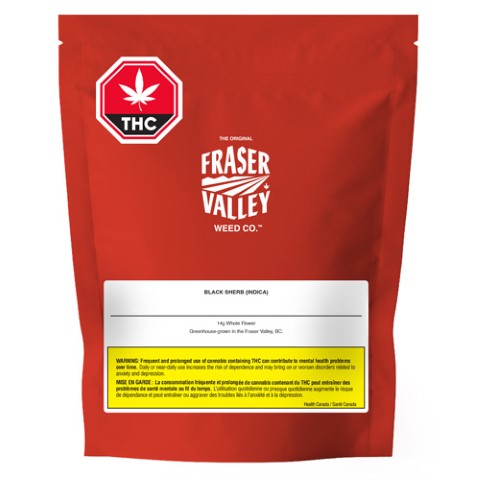 The Original Fraser Valley Weed Co. : BLACK SHERB 1 The Original Fraser Valley Weed Co. : BLACK SHERB