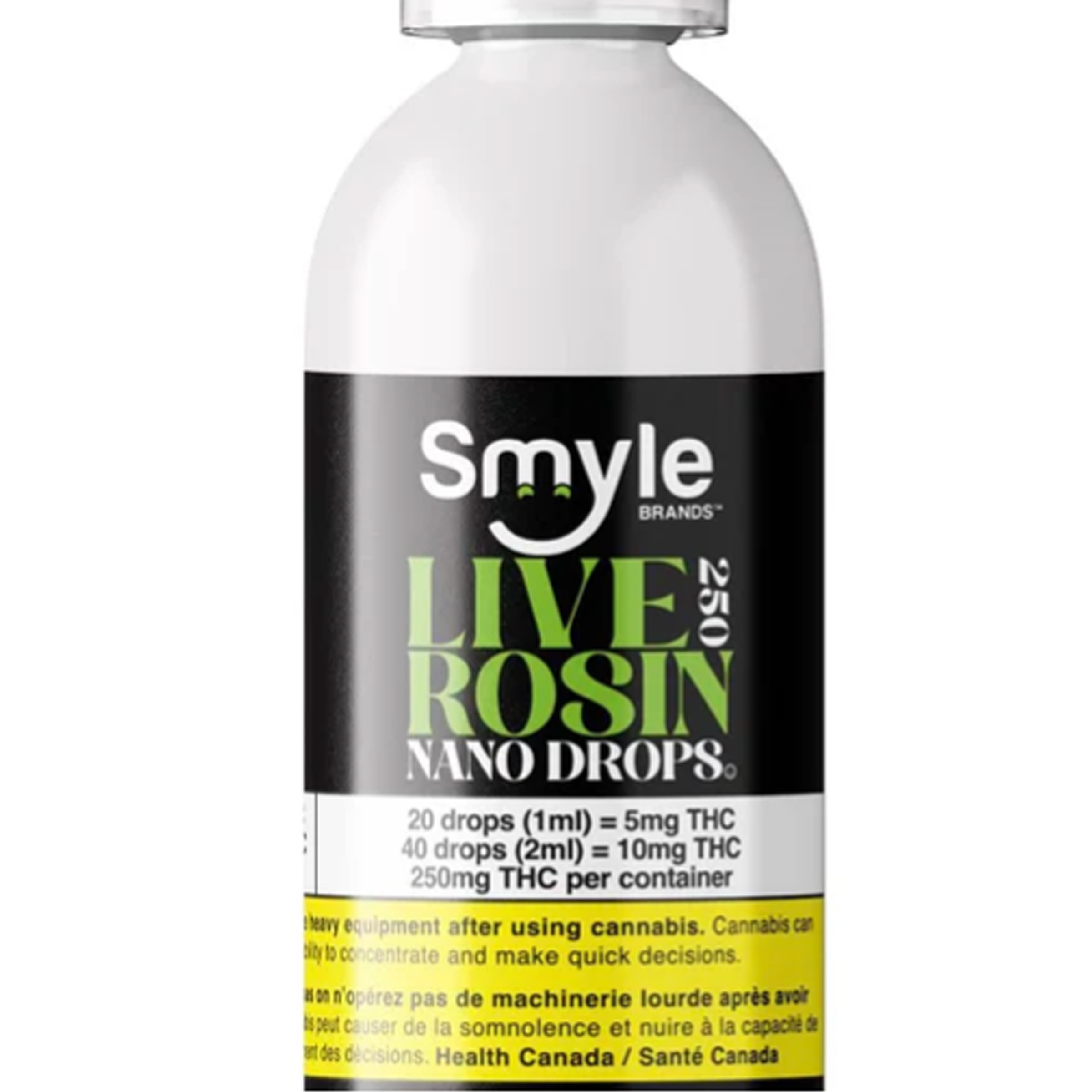 SMYLE - LIVE ROSIN NANO DROPS 250MG 1 SMYLE - LIVE ROSIN NANO DROPS 250MG