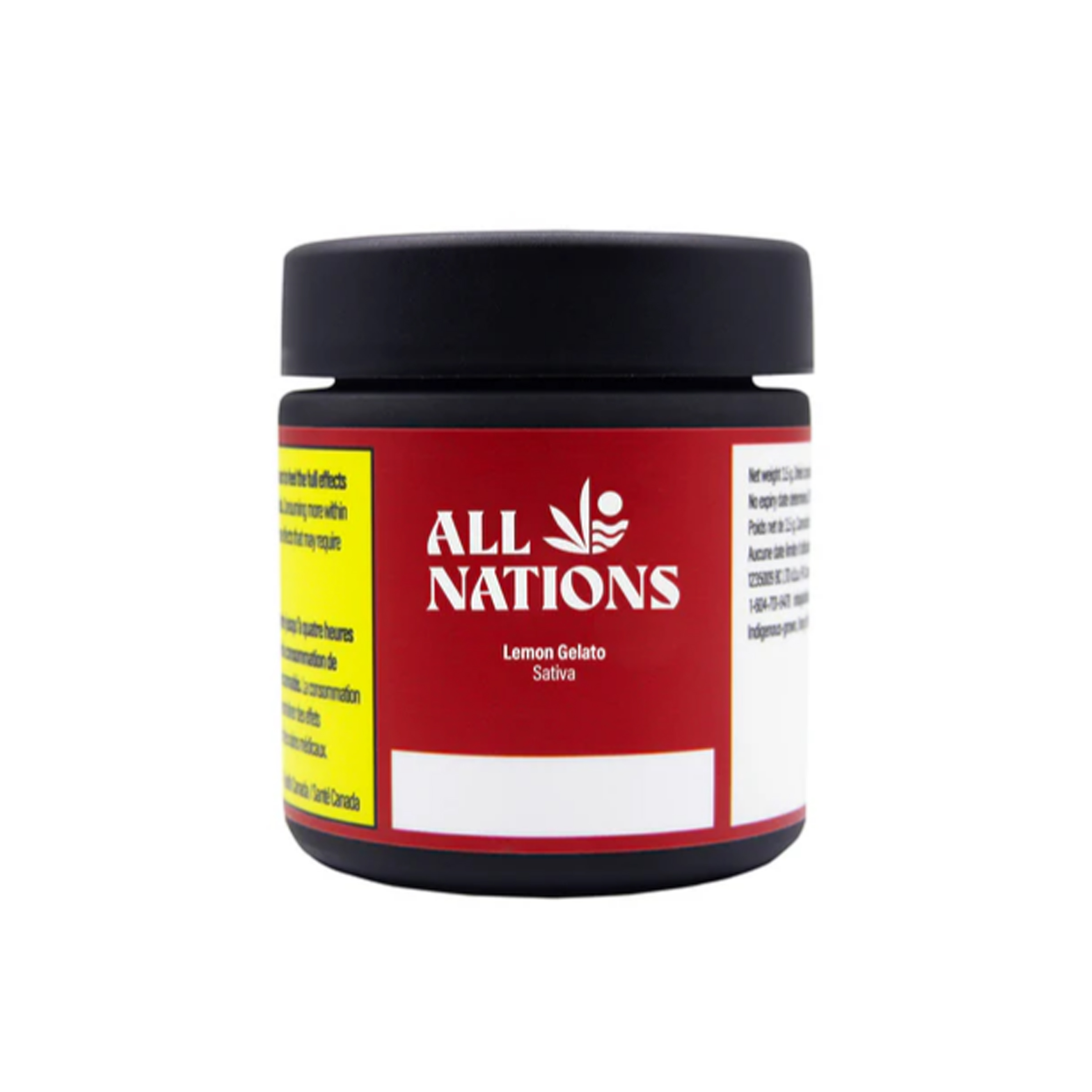All Nations : LEMON GELATO - 3.5g 1 All Nations : LEMON GELATO - 3.5g