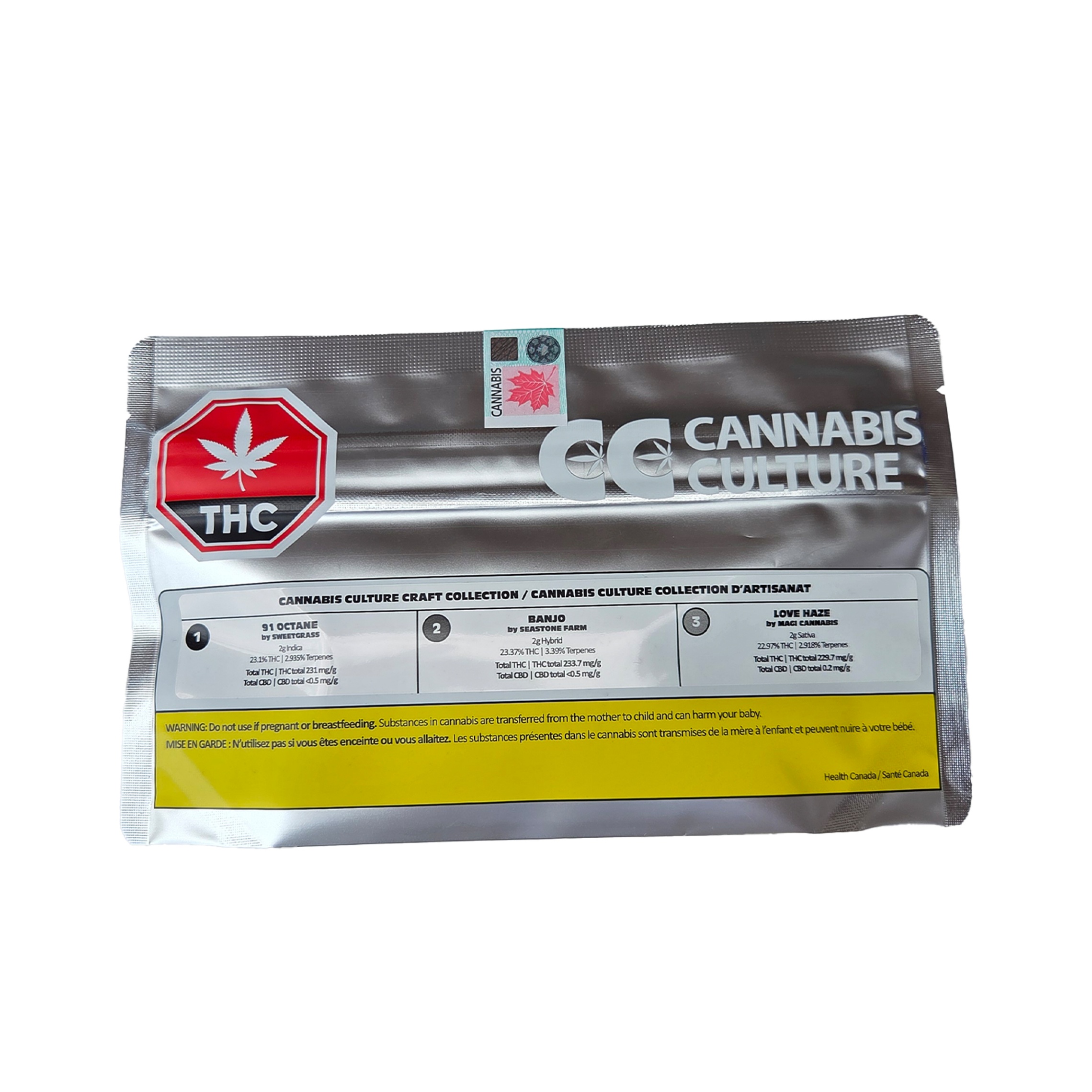 Cannabis Culture : CC CRAFT COLLECTION - 3 x 2g VARIETY PACK 1 Cannabis Culture : CC CRAFT COLLECTION - 3 x 2g VARIETY PACK