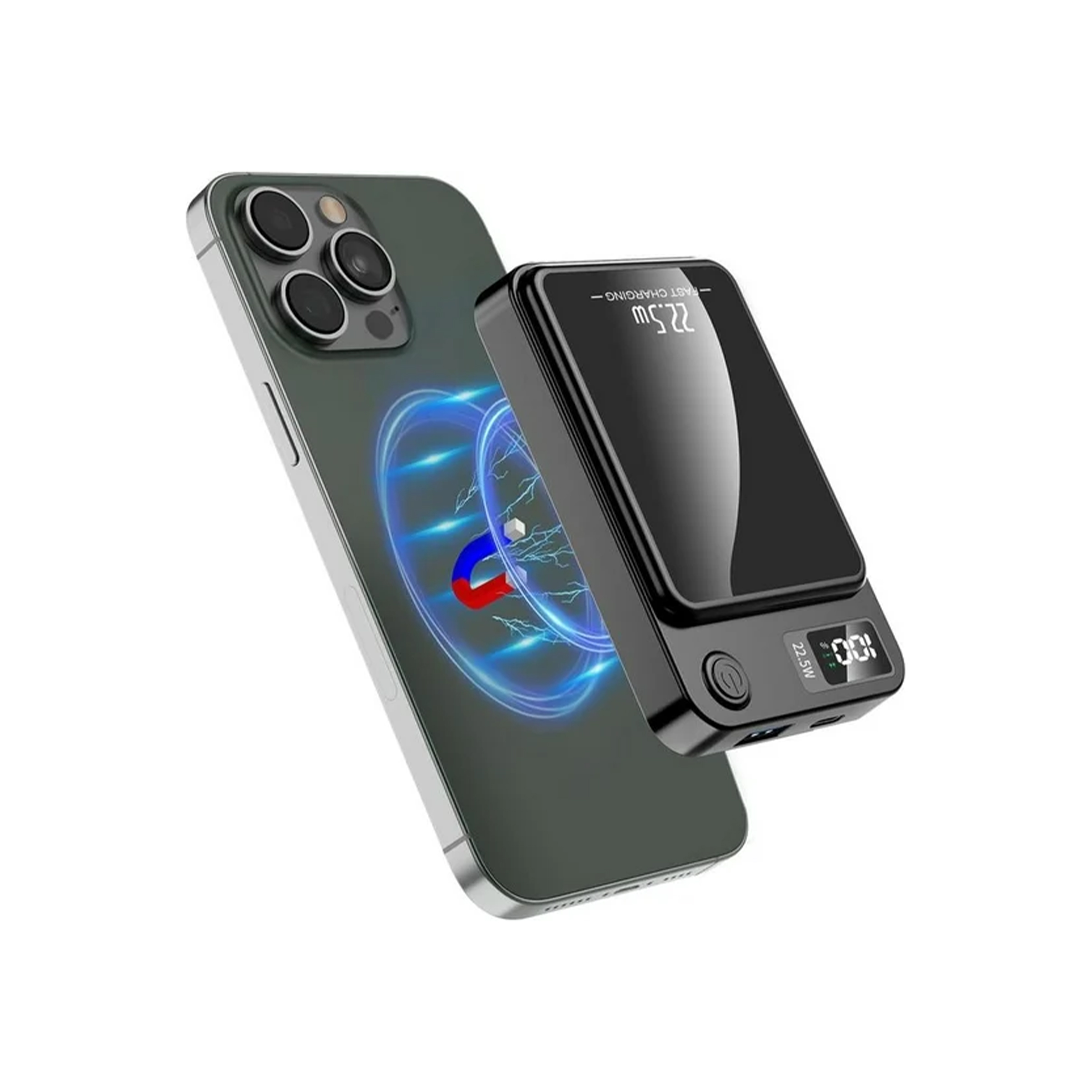 Magnetic : PORTABLE POWERBANK ULTRA-THIN MINI 3 Magnetic : PORTABLE POWERBANK ULTRA-THIN MINI - Image 3
