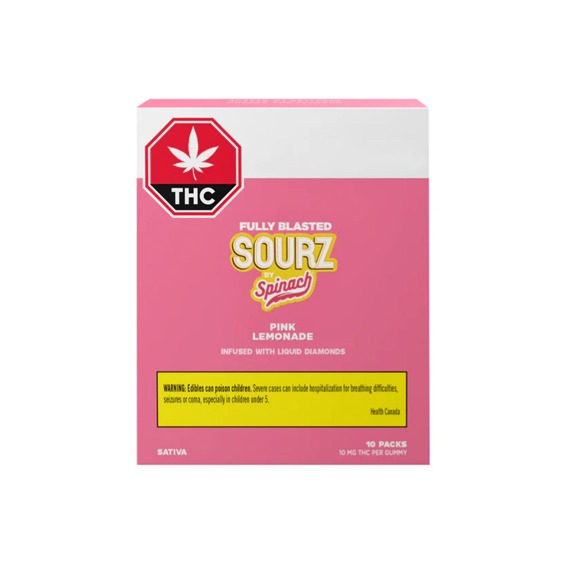 Spinach : FULLY BLASTED PINK LEMONADE GUMMIES - 10 x 10mg 1 Spinach : FULLY BLASTED PINK LEMONADE GUMMIES - 10 x 10mg