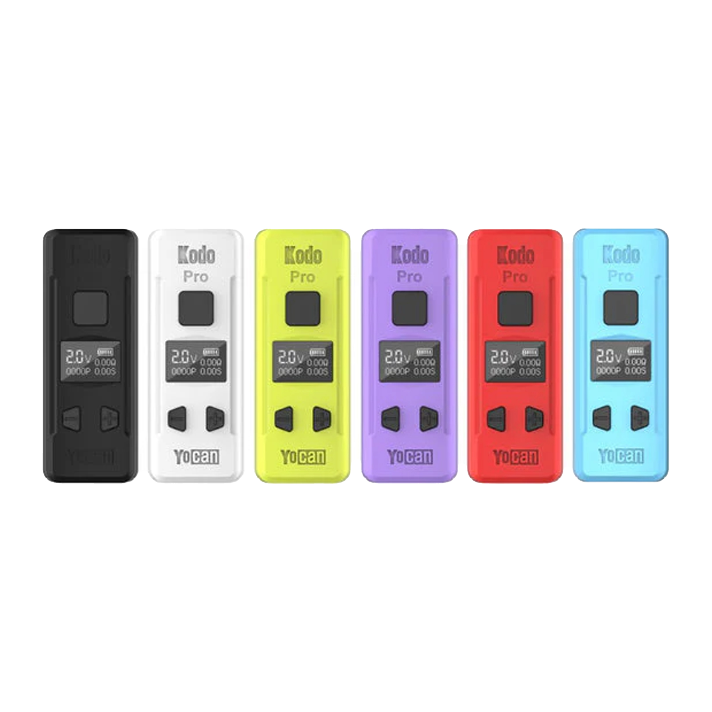 Yocan : KODO PRO DIGITAL 510 BATTERY MIXED COLORS 1 Yocan : KODO PRO DIGITAL 510 BATTERY MIXED COLORS