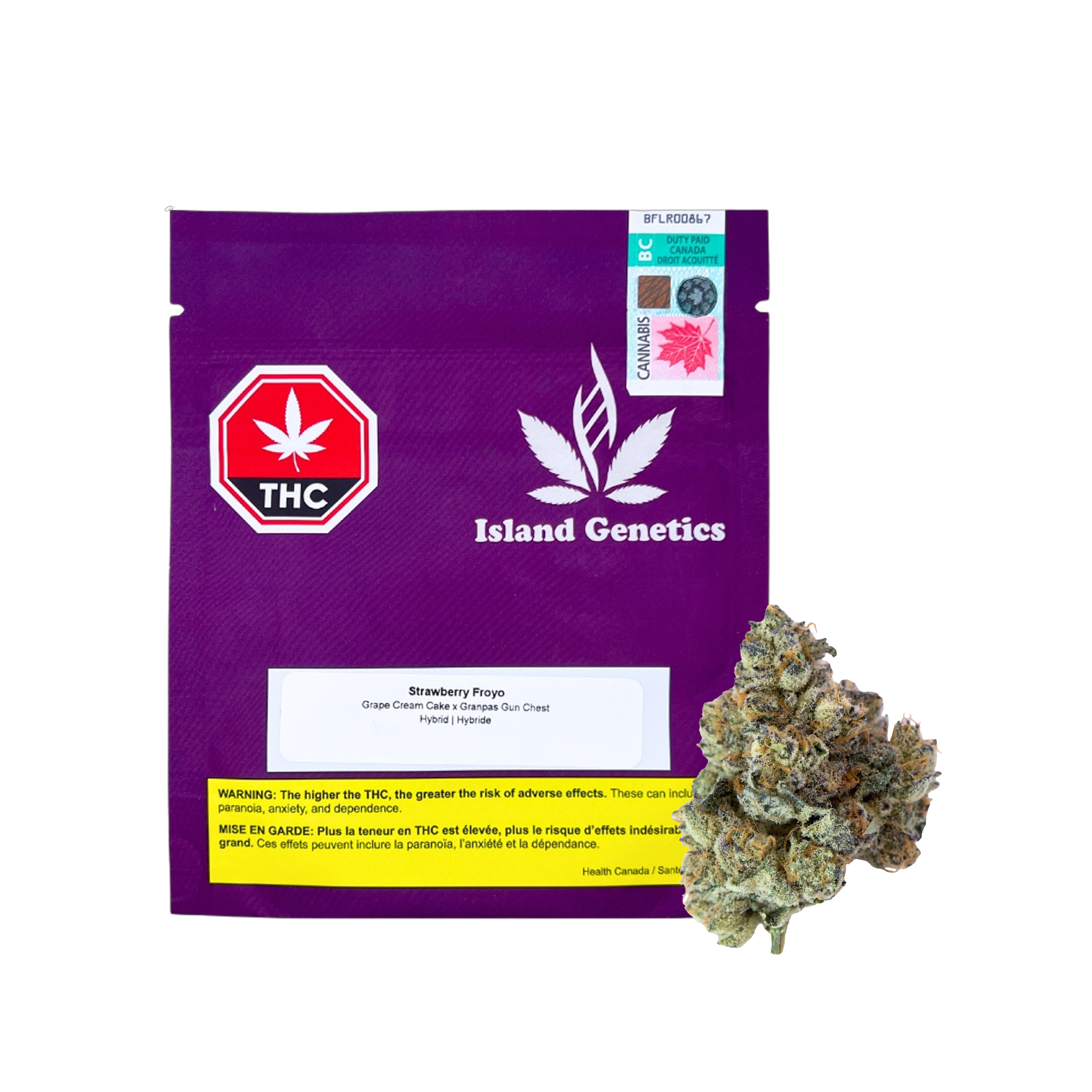 Island Genetics : STRAWBERRY FROYO - 7g 1 Island Genetics : STRAWBERRY FROYO - 7g