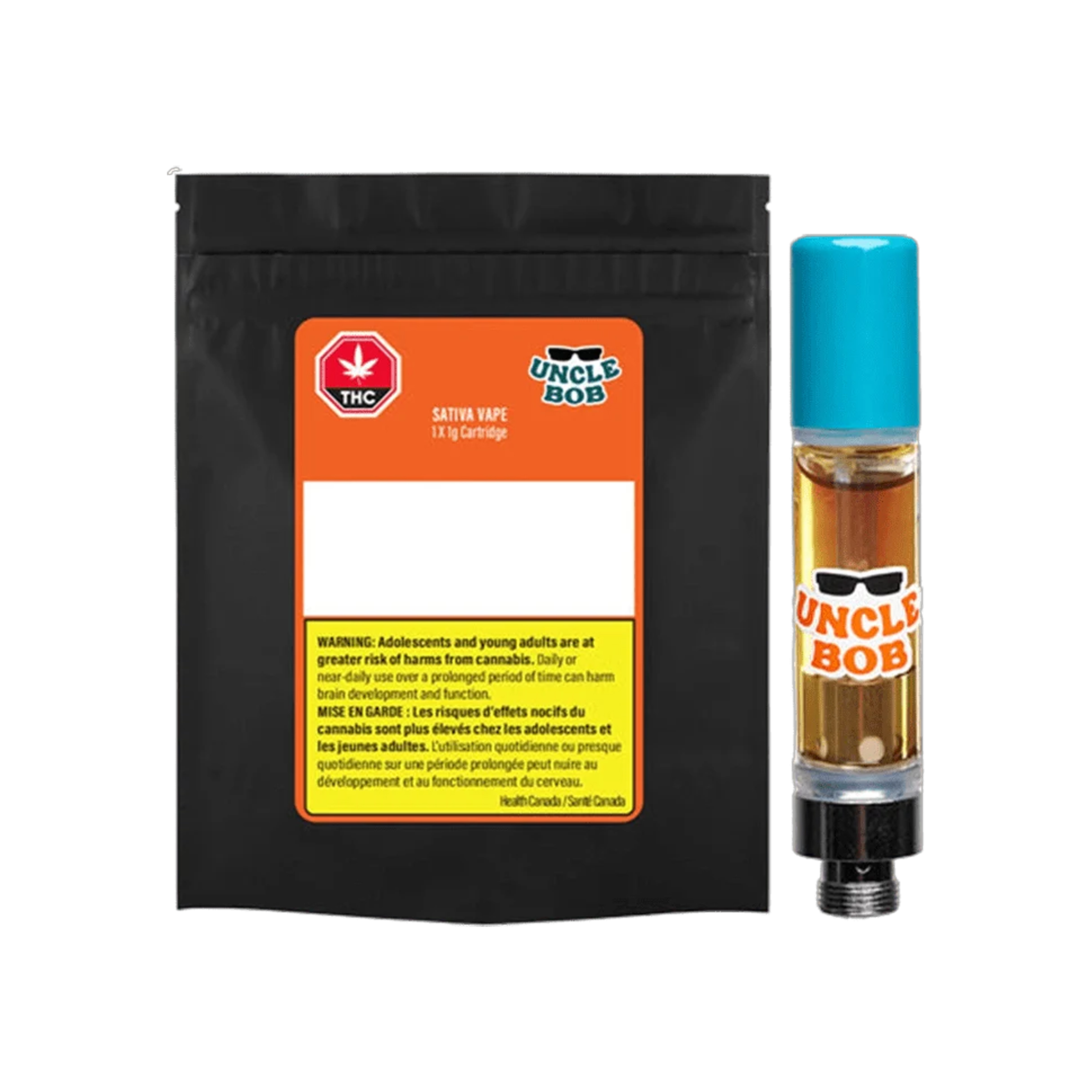 Uncle Bob : SATIVA VAPE - 1g 1 Uncle Bob : SATIVA VAPE - 1g
