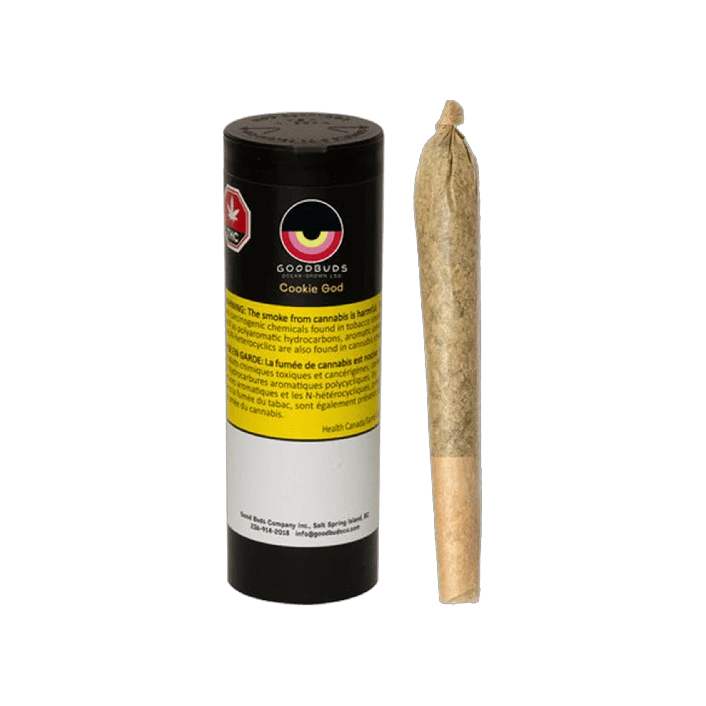 Good Buds : COOKIE GOD PRE-ROLL - 1 x 1g 1 Good Buds : COOKIE GOD PRE-ROLL - 1 x 1g