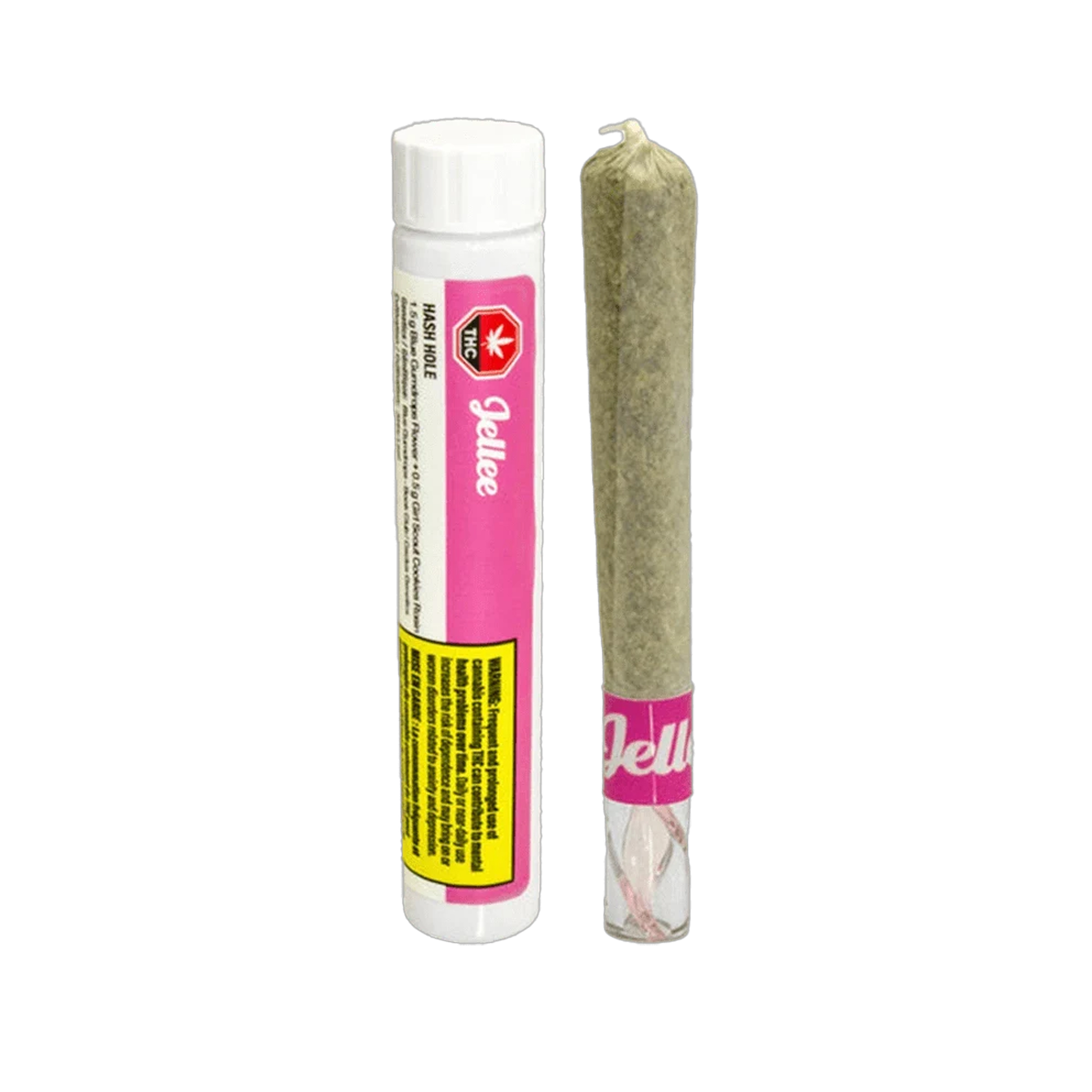 Jellee : HASH HOLE INFUSED PRE-ROLL- 1 x 2g 1 Jellle : HASH HOLE INFUSED PRE-ROLL- 1 x 2g