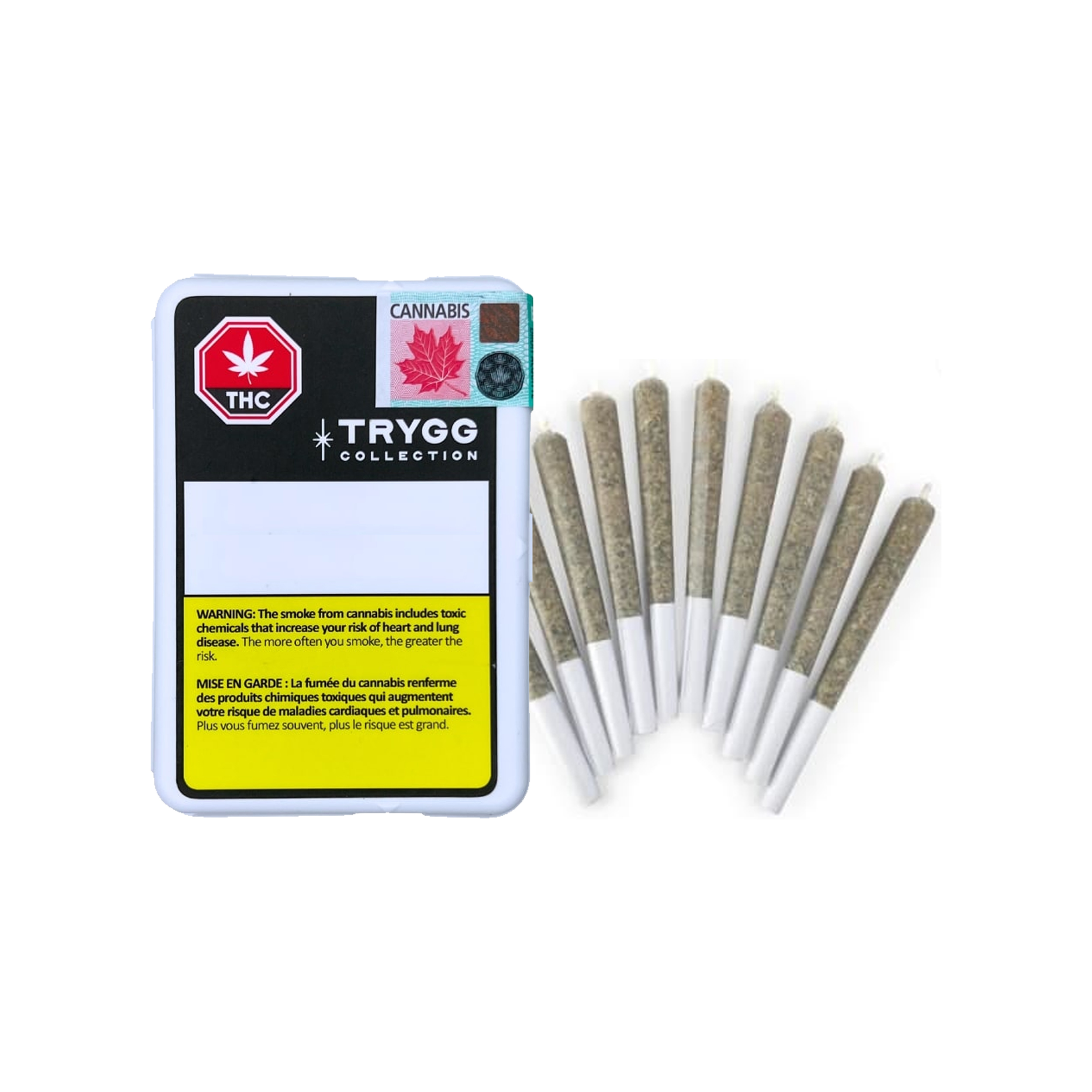 Trygg : DEATH BUBBA PRE-ROLLS - 10 x 0.4g 1 Trygg : DEATH BUBBA PRE-ROLLS - 10 x 0.4g