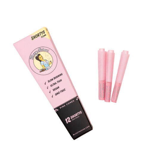 Blazy Susan : PINK SHORTY CONES - 12 CONES