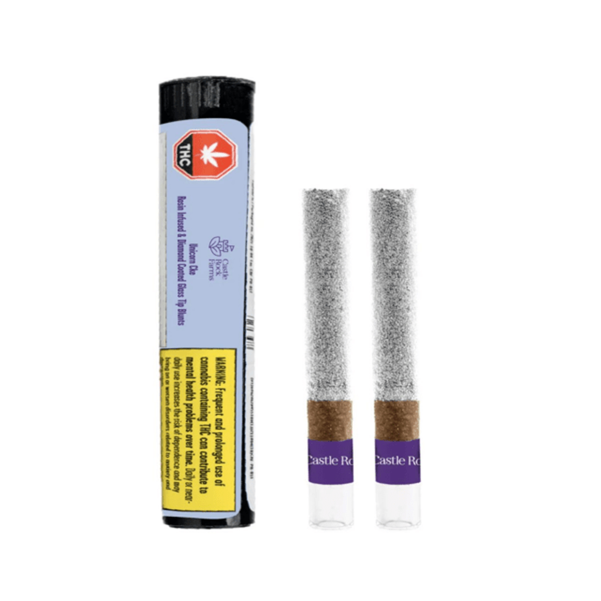Castle Rock Farms : UNICORN CKE LIVE ROSIN & DIAMOND INFUSED BLUNTS (UNICORN CAKE) - 2 x 1g 1 Castle Rock Farms : UNICORN CAKE LIVE ROSIN & DIAMOND INFUSED BLUNTS (UNICORN CAKE) - 2 x 1g