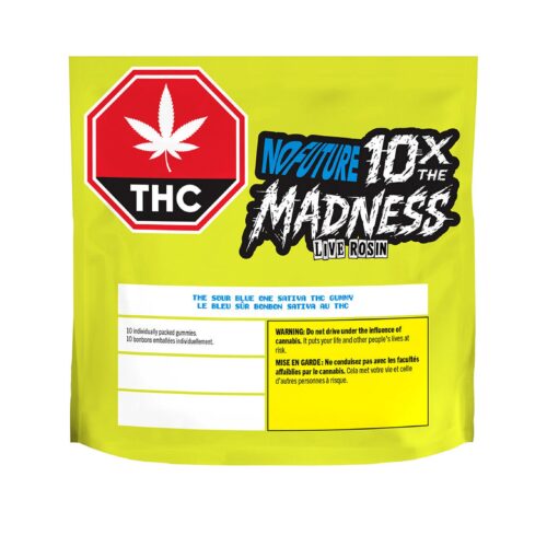 No Future : SOUR PURPLE ONE LIVE ROSIN INDICA GUMMIES MULTI - 100mg